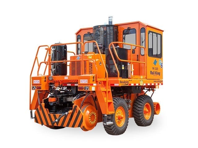 Rail King RK330 Mobile Railcar Mover Full Width Cabin Tier 4